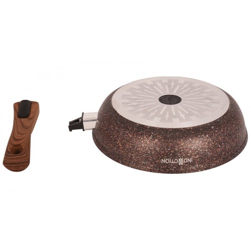 Сковорода Kukmara Granit ultra Induction сгаи262а съемная ручка 26 см (красный) 5