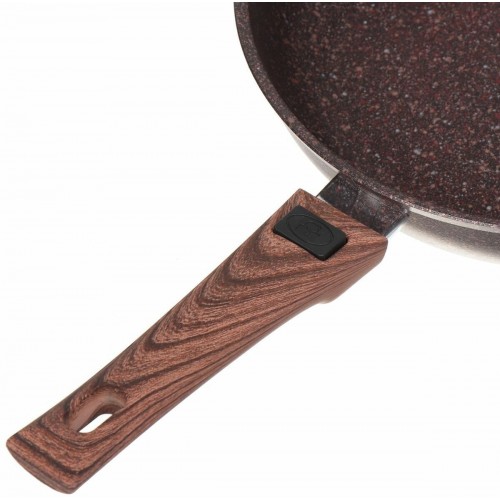 Сковорода Kukmara Granit ultra сга262а съемная ручка 26 см (красный) 4