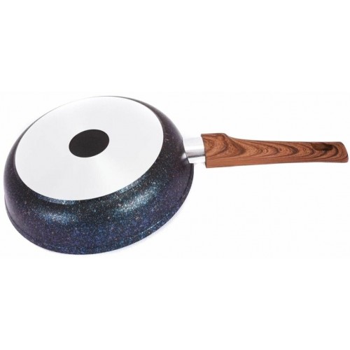 Сковорода Kukmara Granit Ultra сгг220а не съемная ручка 22 см (синий) 1