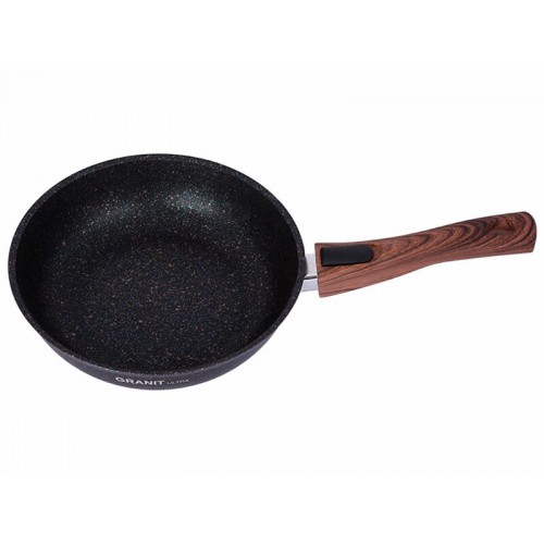 Сковорода Kukmara Granit ultra сгг242а съемная ручка 24 см (синий) 2