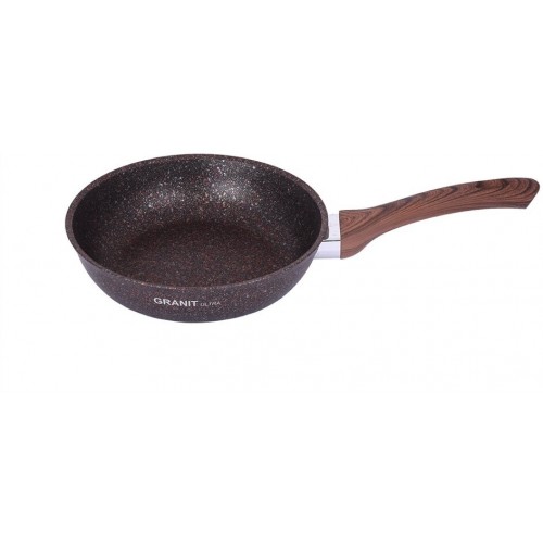 Сковорода Kukmara Granit Ultra сгг260а не съемная ручка 26 см (синий) 