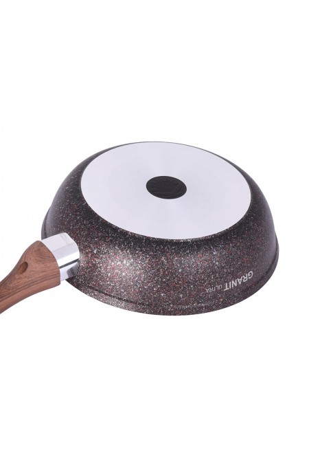 Сковорода Kukmara Granit Ultra сгг260а не съемная ручка 26 см (синий) 2