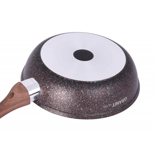 Сковорода Kukmara Granit Ultra сгг260а не съемная ручка 26 см (синий) 2