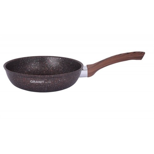 Сковорода Kukmara Granit Ultra сгг260а не съемная ручка 26 см (синий) 3