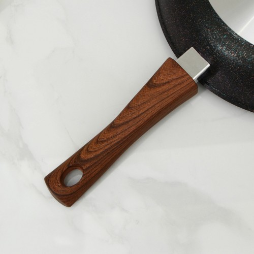 Сковорода Kukmara Granit Ultra сгг282а съемная ручка 28 см (синий) 3