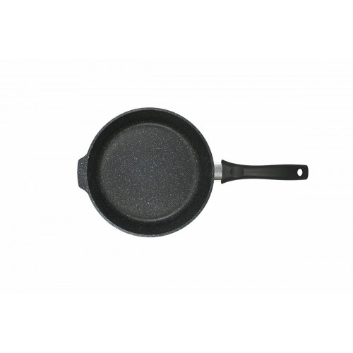 Сковорода Kukmara Granit Ultra сггч282а съемная ручка 28 см (черный гранит) 3