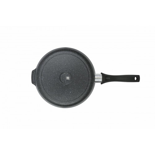 Сковорода Kukmara Granit Ultra сггч282а съемная ручка 28 см (черный гранит) 4