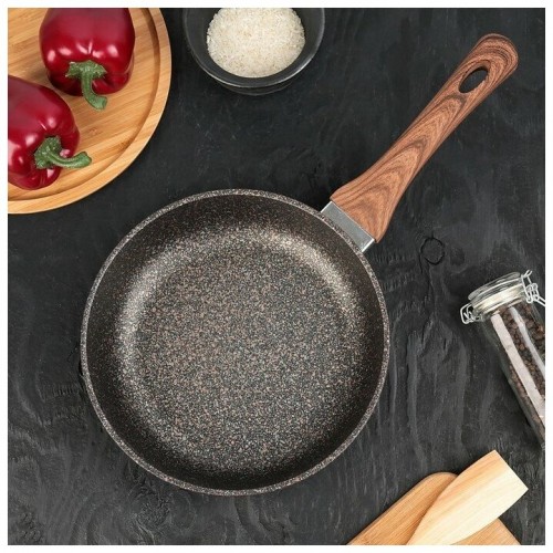 Сковорода Kukmara Granit Ultra сго220а не съемная ручка 22 см (original) 4