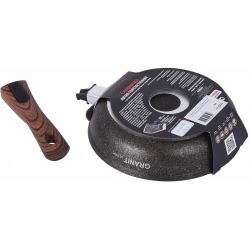 Сковорода Kukmara Granit Ultra сго222а съемная ручка 22 см (original) 4