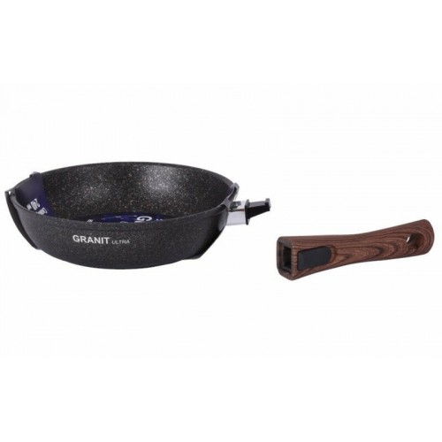 Сковорода Kukmara Granit Ultra сго242а съемная ручка 24 см (original) 5