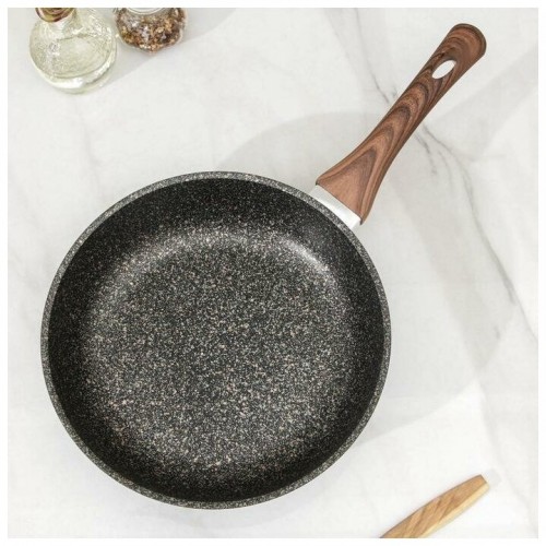 Сковорода Kukmara Granit Ultra сго261а с крышкой не съемная ручка 26 см (original) 3