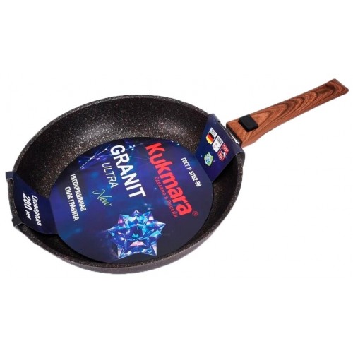 Сковорода Kukmara Granit Ultra сго282а съемная ручка 28 см (original) 2