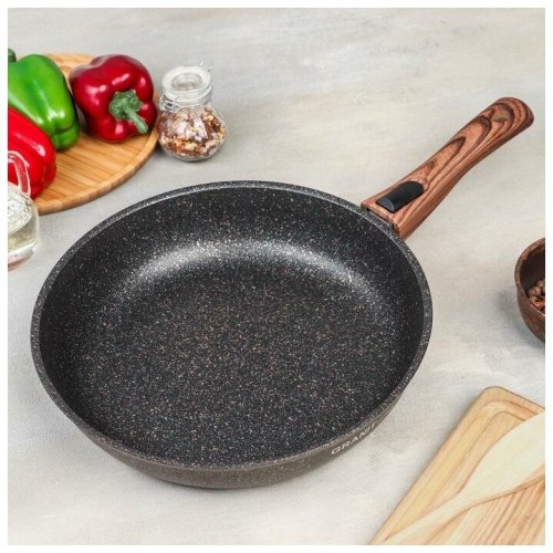 Сковорода Kukmara Granit Ultra сго282а съемная ручка 28 см (original) 9