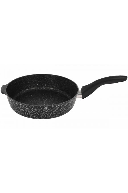 Сковорода Kukmara Грация сгчс262а съемная ручка 26 см (черный/серебристый) 1