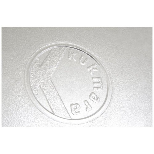 Сковорода Kukmara Литая с302 не съемная ручка 30 см (серебристый) 2