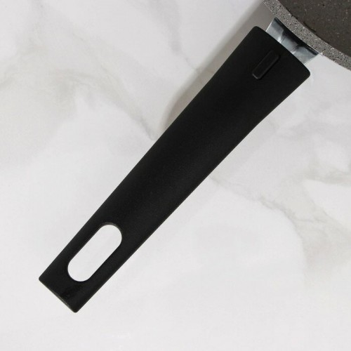 Сковорода Kukmara Мраморная смс246а съемная ручка 24 см (светлый мрамор) 6