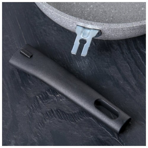 Сковорода Kukmara Мраморная смс246а съемная ручка 24 см (светлый мрамор) 9