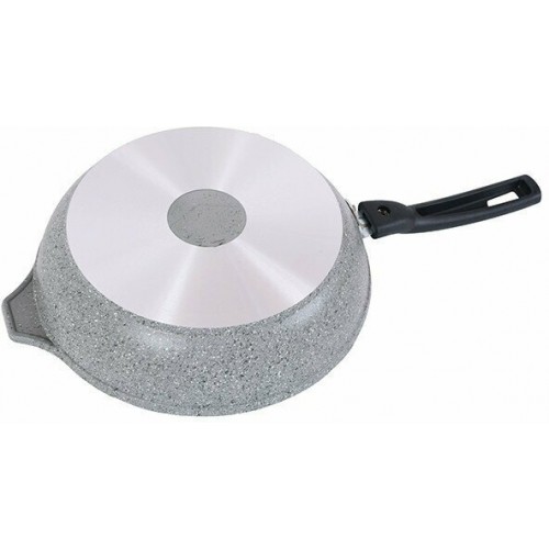 Сковорода Kukmara Мраморная смс263а съемная ручка 26 см (светлый мрамор) 8