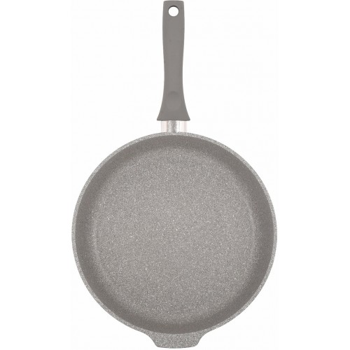 Сковорода Kukmara Мраморная смс281а не съемная ручка 28 см (светлый мрамор) 5