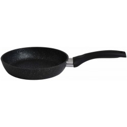 Сковорода Kukmara Мраморная смт18401а не съемная ручка 18 см (темный мрамор)