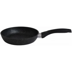 Сковорода Kukmara Мраморная смт18401а не съемная ручка 18 см (темный мрамор)