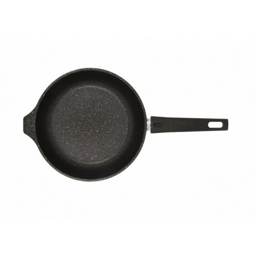 Сковорода Kukmara Мраморная смт222а съемная ручка 22 см (темный мрамор) 4