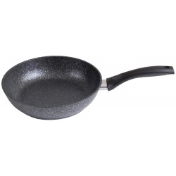 Сковорода Kukmara Мраморная смт262а не съемная ручка 26 см (темный мрамор)