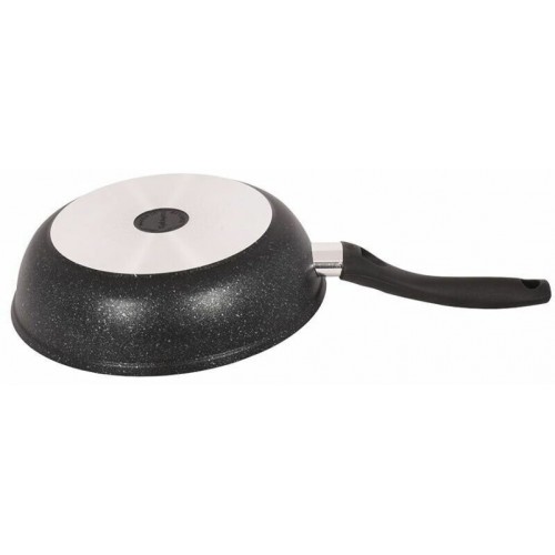 Сковорода Kukmara Мраморная смт281а не съемная ручка 28 см (темный мрамор) 4