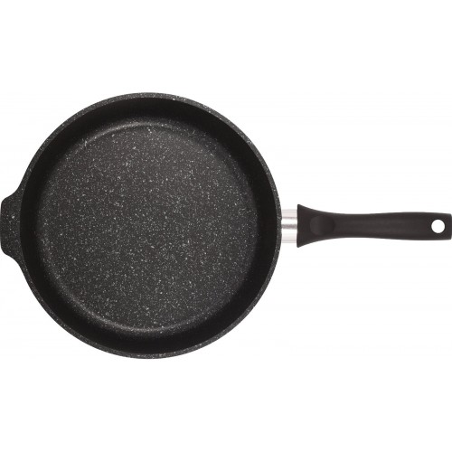 Сковорода Kukmara Мраморная смт281а не съемная ручка 28 см (темный мрамор) 5