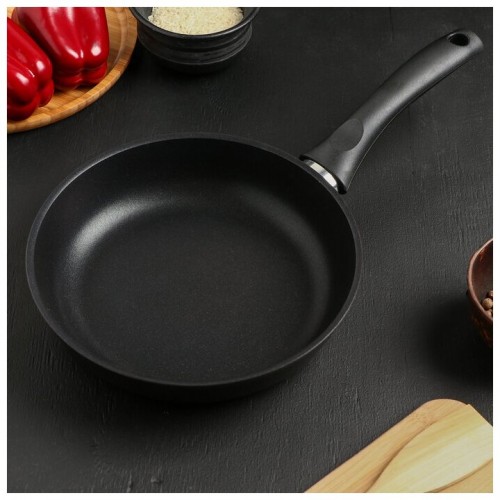 Сковорода Kukmara Традиция с227а не съемная ручка 22 см (черный) 4