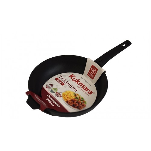 Сковорода Kukmara Традиция с246а съемная ручка 24 см (черный) 2