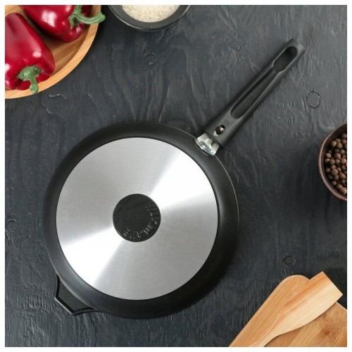 Сковорода Kukmara Традиция с246а съемная ручка 24 см (черный) 5