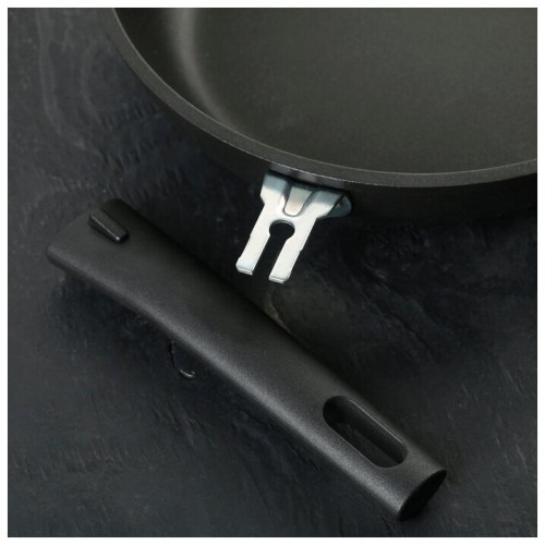 Сковорода Kukmara Традиция с246а съемная ручка 24 см (черный) 6