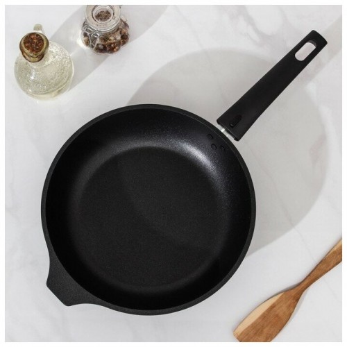 Сковорода Kukmara Традиция с246а съемная ручка 24 см (черный) 9