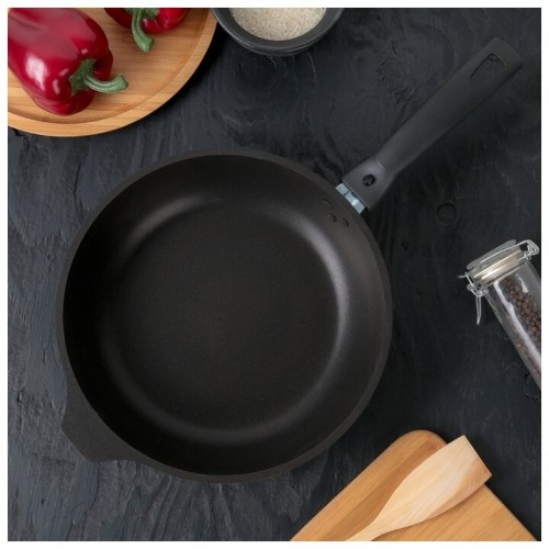 Сковорода Kukmara Традиция с263а съемная ручка 26 см (черный) 7