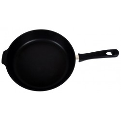 Сковорода Kukmara Традиция с281а не съемная ручка 28 см (черный)