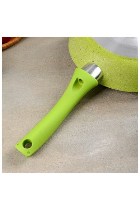 Сковорода Kukmara Trendy style 220tsl не съемная ручка 22 см (лимонный) 4