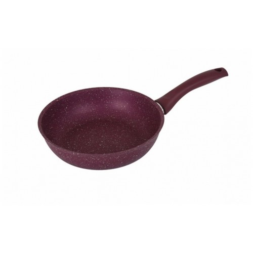 Сковорода Kukmara Trendy style 220tsm не съемная ручка 22 см (фиолетовый) 
