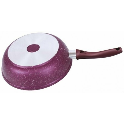 Сковорода Kukmara Trendy style 220tsm не съемная ручка 22 см (фиолетовый) 2