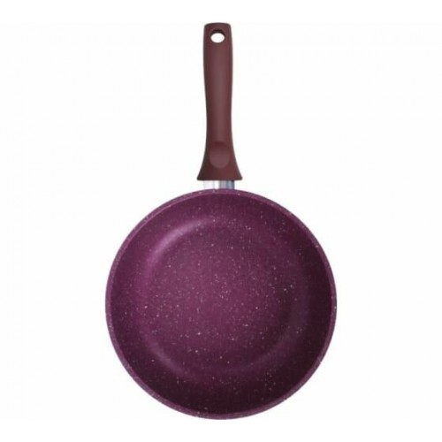 Сковорода Kukmara Trendy style 220tsm не съемная ручка 22 см (фиолетовый) 3