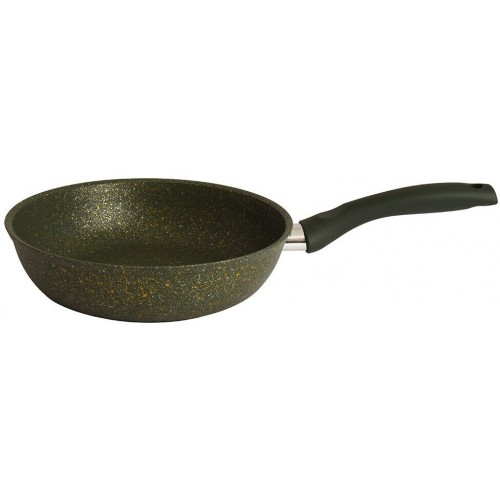 Сковорода Kukmara Trendy style 220tsml не съемная ручка 22 см (малахитовый) 