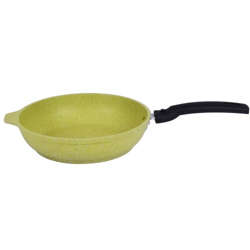 Сковорода Kukmara Trendy Style 221tsl съемная ручка 22 см (лайм) 