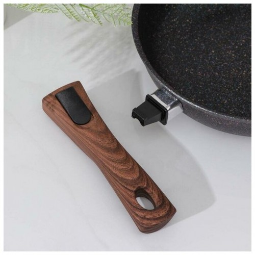 Сковорода Kukmara Trendy style 221tsm съемная ручка 22 см (фиолетовый) 9