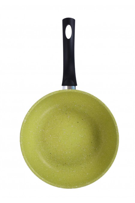 Сковорода Kukmara Trendy Style 240tsl не съемная ручка 24 см (лайм) 2