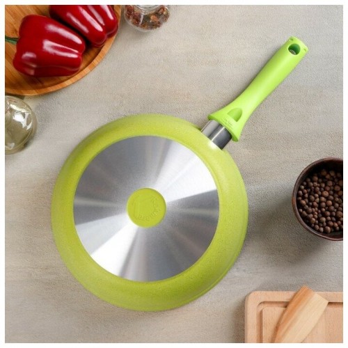 Сковорода Kukmara Trendy Style 240tsl не съемная ручка 24 см (лайм) 7