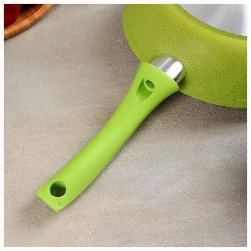 Сковорода Kukmara Trendy Style 240tsl не съемная ручка 24 см (лайм) 9