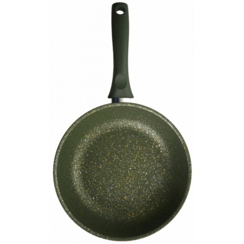 Сковорода Kukmara Trendy style 240tsml не съемная ручка 24 см (малахитовый) 1