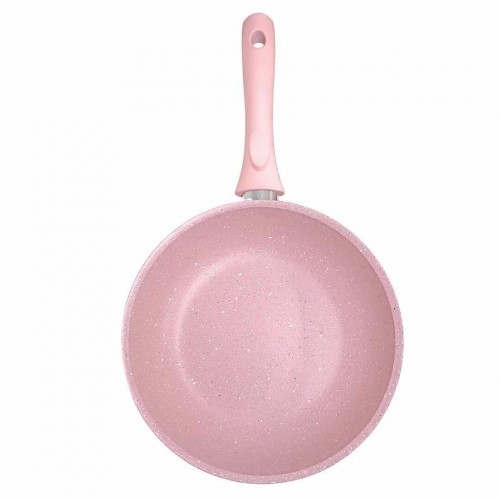 Сковорода Kukmara Trendy style 240tsr не съемная ручка 24 см (розовый) 3