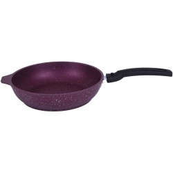 Сковорода Kukmara Trendy style 241tsm съемная ручка 24 см (фиолетовый)