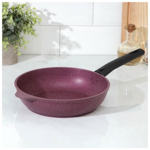Сковорода Kukmara Trendy style 241tsm съемная ручка 24 см (фиолетовый) 5